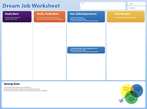 dream-job-worksheet